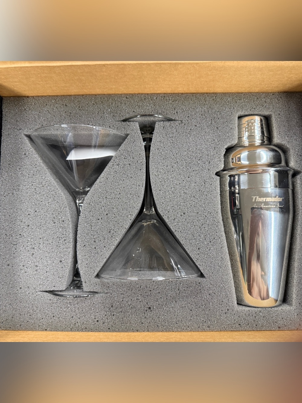 New Thermador x Benchmark Crystal Luxury Martini Shaker Set